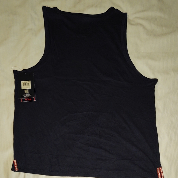 Fila Men's Sleepwear Navy Blue Tank Top Size Large - Picture 1 of 7